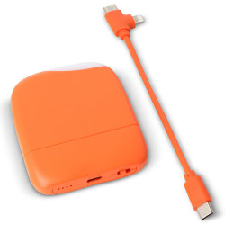 XOOPAR ICE-P Power Bank Flashlight 5000mAh with promotional print