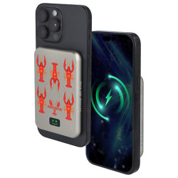 XOOPAR SMILE Power Bank 5000mAh Qi MagSafe with mirror advertising