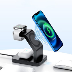 XOOPAR ICON Wireless Charger 3in1 Qi MagSafe with print