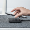 XOOPAR INE EVERYDAY Wireless Charger Qi 15W leather with logo