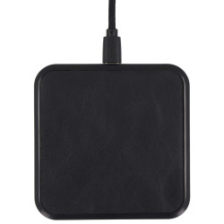 XOOPAR INE EVERYDAY Wireless Charger Qi 15W leather with logo