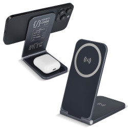 XOOPAR ZERO Wireless Charger Qi Magsafe 15W with logo engraving