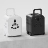 XOOPAR LUGGIE Travel Adapter Mains Charger with your print
