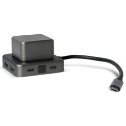 XOOPAR CUBBI Hub eco aluminum promotional gift with an advertising logo