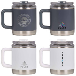 IGLOO COFFEE MUG 0.44L metal Thermo Mug with logo engraving