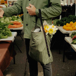 PEAK DESIGN PACKABLE TOTE 12L Shoulder Bag with advertising print