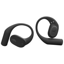 JBL SENSE LITE Wireless Earbuds with advertising print