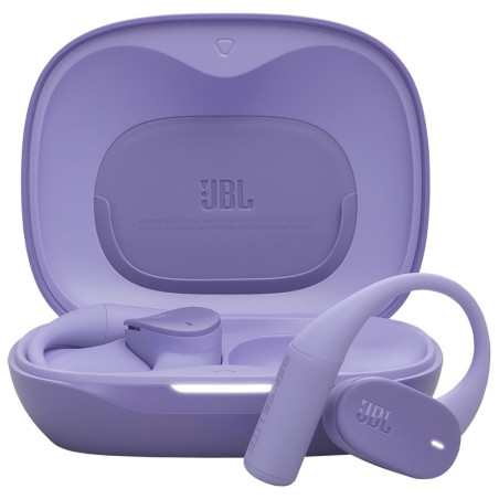 JBL SENSE LITE Wireless Earbuds with advertising print