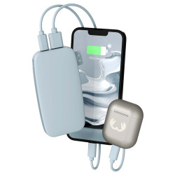 FRESH 'N REBEL 6000 MAH Power Bank with full color logo print