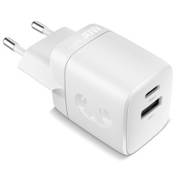 Ładowarka Sieciowa FRESH 'N REBEL 30W GAN CHARGER z nadrukiem reklamowym