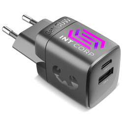 Ładowarka Sieciowa FRESH 'N REBEL 30W GAN CHARGER z nadrukiem reklamowym