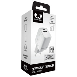 FRESH 'N REBEL 30W GAN CHARGER Mains Charger with advertising print