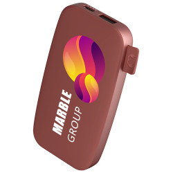 FRESH 'N REBEL 6000 MAH Power Bank with full color logo print