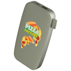 FRESH 'N REBEL 12000 MAH PD 20W Power Bank with advertising print