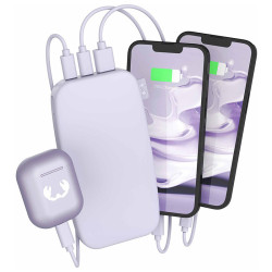 FRESH 'N REBEL 18000 MAH PD 20W Power Bank with colorful logo print
