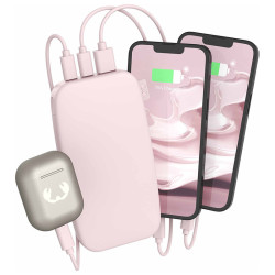 FRESH 'N REBEL 18000 MAH PD 20W Power Bank with colorful logo print