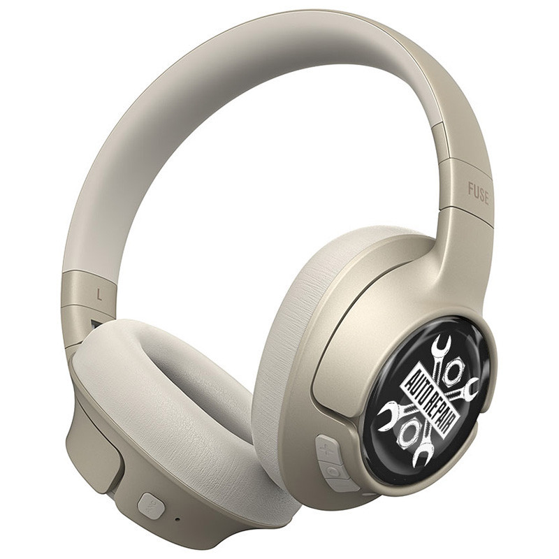 FRESH 'N REBEL CLAM FUSE Wireless Over-Ear Headphones with sticker