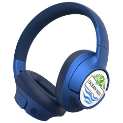 FRESH 'N REBEL CLAM FUSE Wireless Over-Ear Headphones with sticker