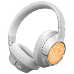 FRESH 'N REBEL CLAM FUSE Wireless Over-Ear Headphones with sticker