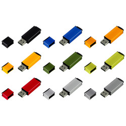 GOODRAM UEG Plastic - Metal Flash Drive with engraving